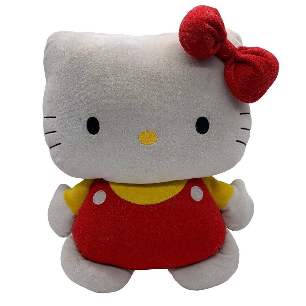VTG 2004 Hello Kitty 16" Vibrating Plush Pillow Sanrio Rare!